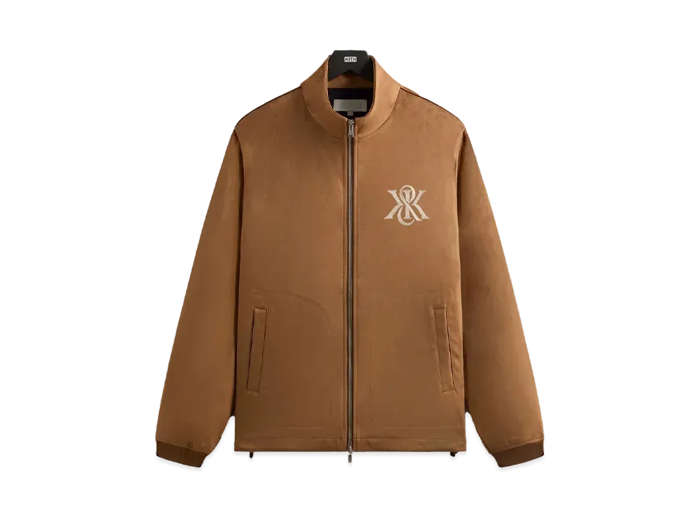 Kith Bonded Microsuede Ali Track Jacket "Mesa"
