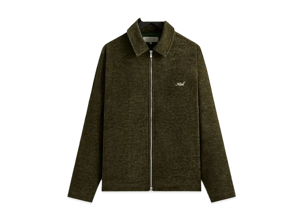 Kith Chenille Full Zip Coaches Jacket "Aspect"