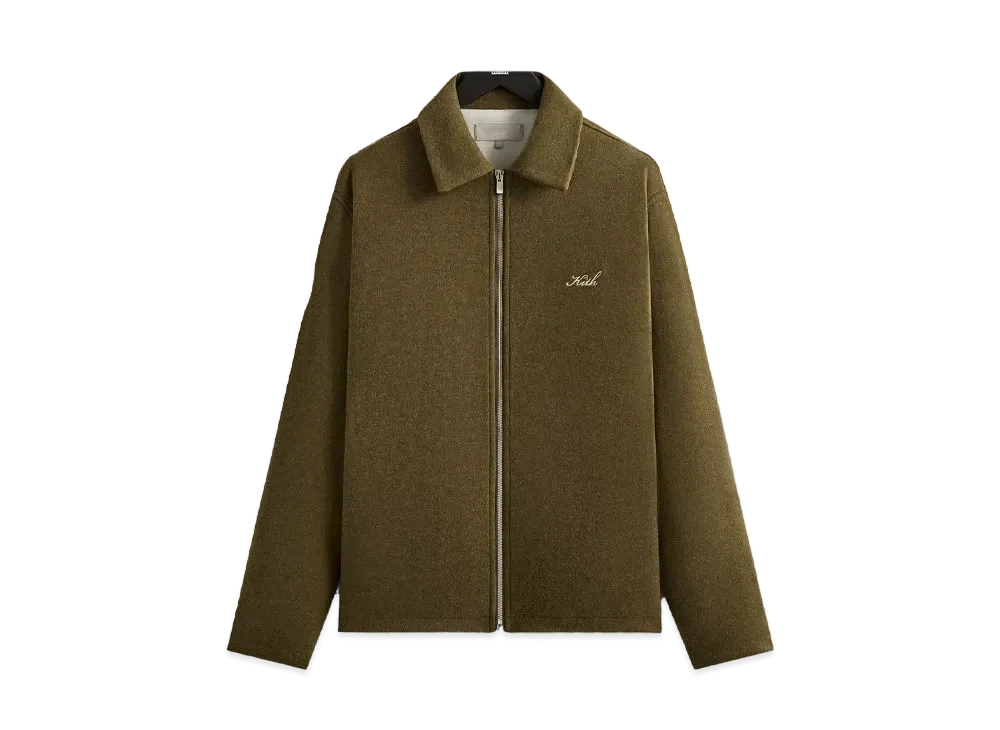 Kith Felted Jersey Lane Coaches Jacket "Brush"