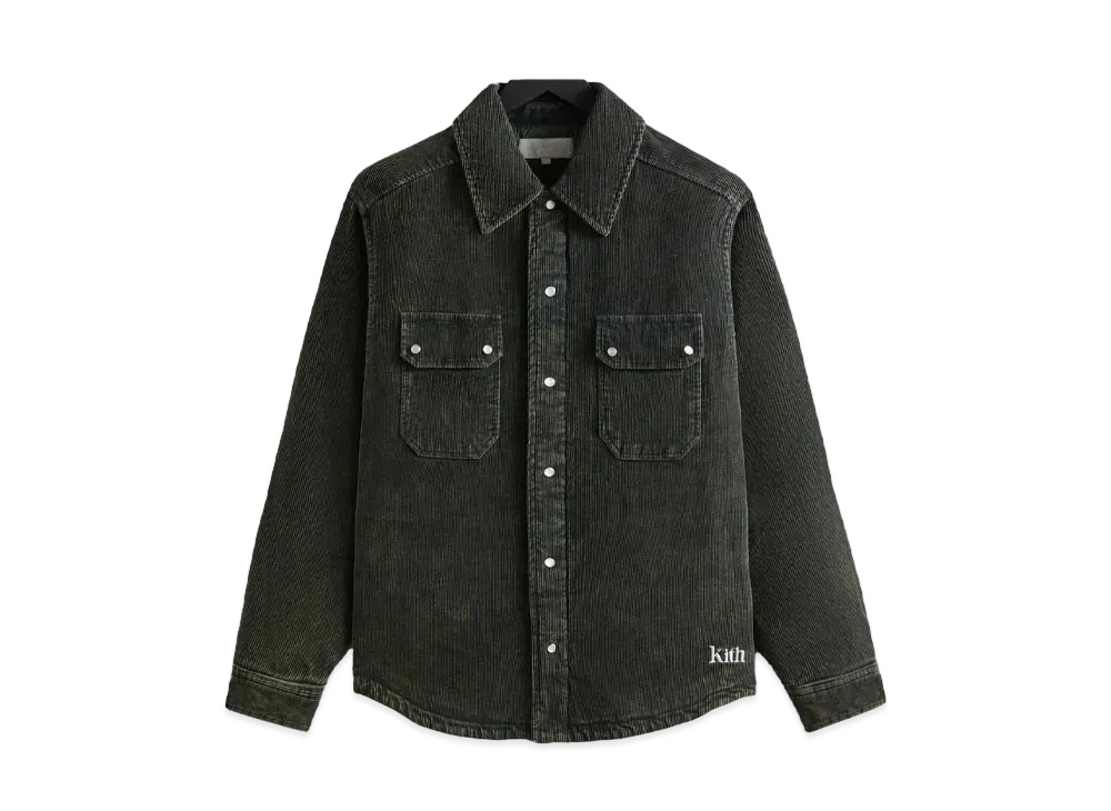 Kith Washed Corduroy Puffed Rowan Jacket "Machine"