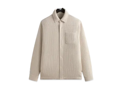 Kith Striped Interlock Ginza Shirt "Sandy Heather"