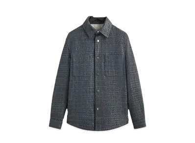 Kith &Kin Woven Leather Apollo II Shirt "Machine"
