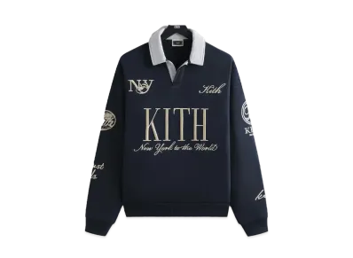 Kith Nelson Collared Pullover "Nocturnal"
