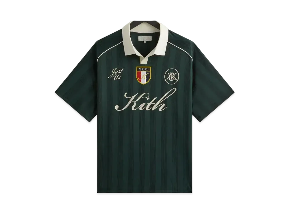 Kith Shadow Stripe Marcel Soccer Top "Stadium"