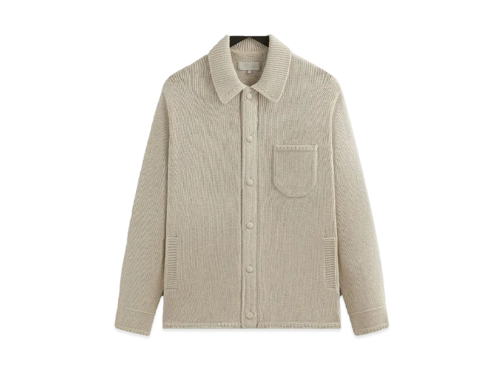 Kith Chunky Knit Ginza Cardigan "Sandy Heather"