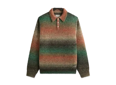 Kith Gradient Harmon Rugby Pullover Sweater "Theory"