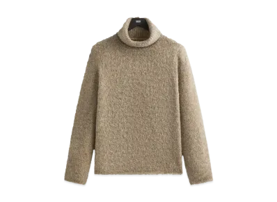 Kith &Kin Speckled Boucle Walker Turtleneck "Wren"