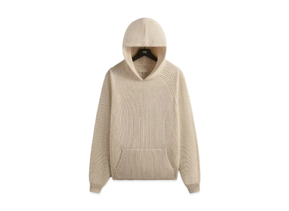 Kith Knit Miles Hoodie "Sandy Heather"