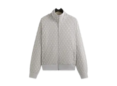 Kith Bonded Fleece Wyona Full Zip "Light Heather Grey"