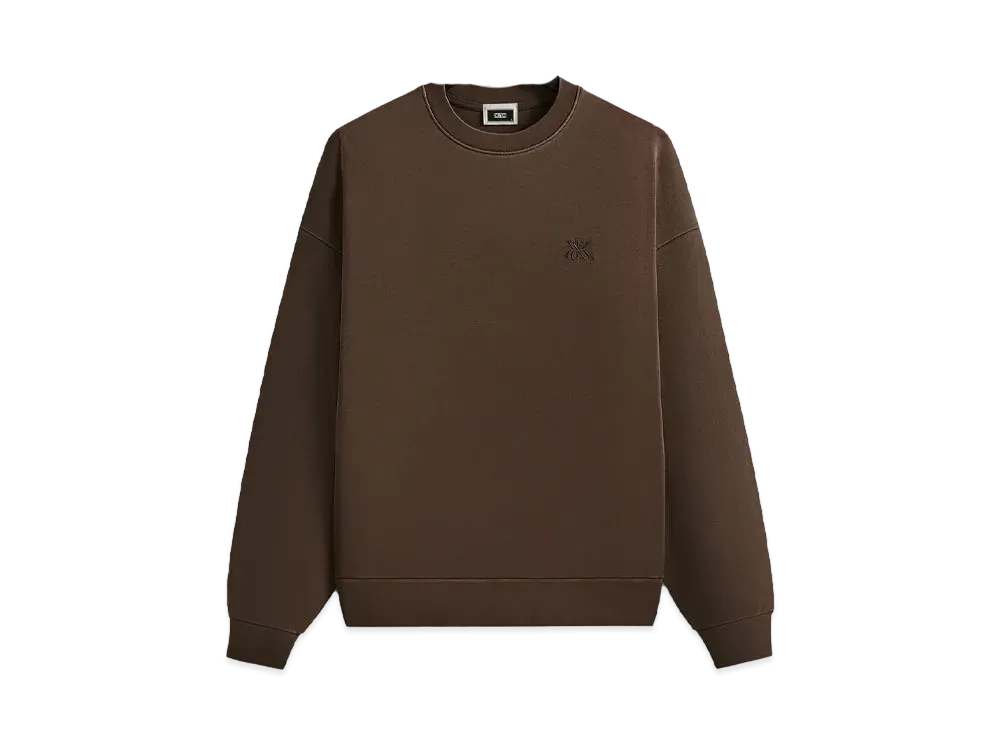 Kith Compact Knit Nelson Crewneck "Kindling"