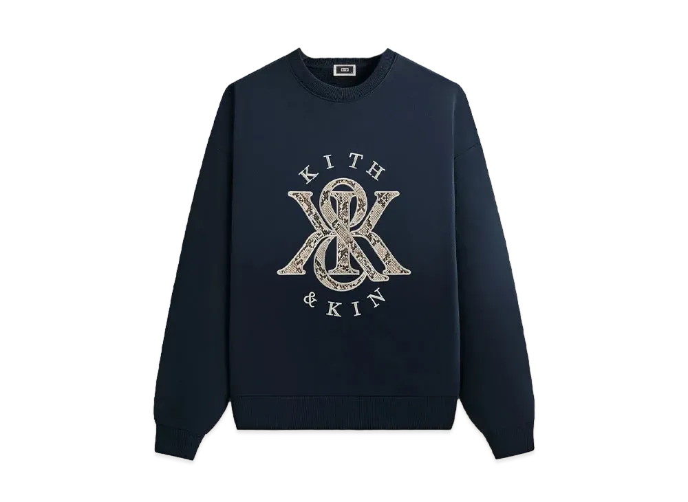 Kith K&K Python Nelson Crewneck "Nocturnal"