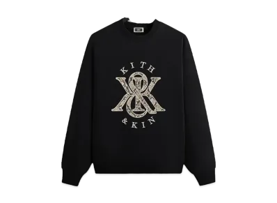 Kith K&K Python Nelson Crewneck "Black"