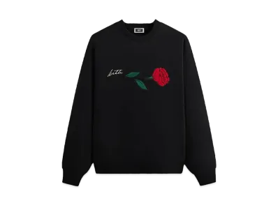 Kith Signature Rose Crewneck "Black"