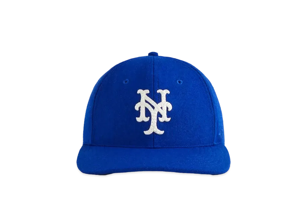 Kith x '47 For The New York Mets Stem Stitch Franchise LS Cap "Royal"