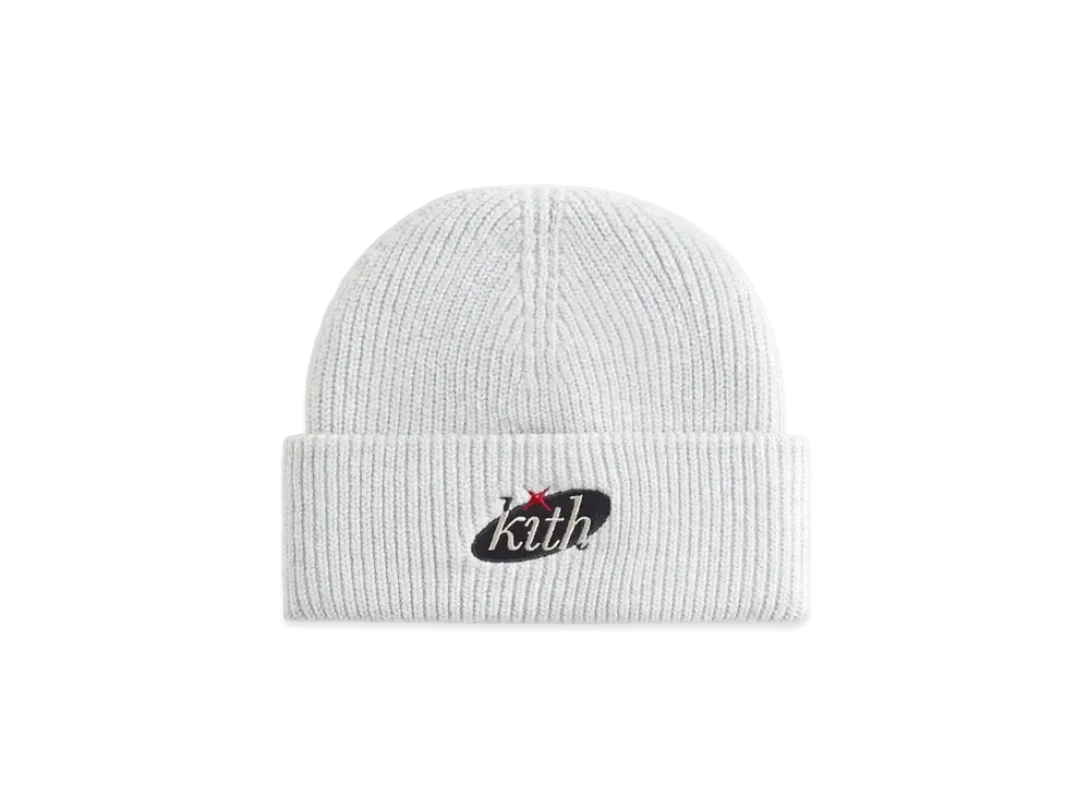 Kith Chunky Cotton Mia Beanie "Light Heather Grey"