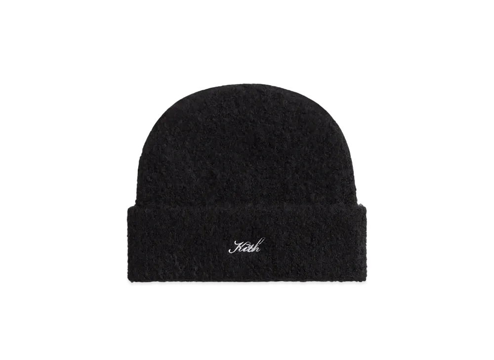 Kith Speckled Boucle Mia Beanie "Black"