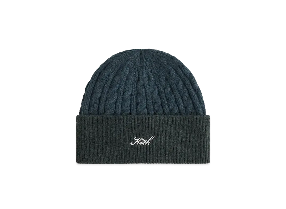 Kith Cable Knit Mia Beanie "Stadium"
