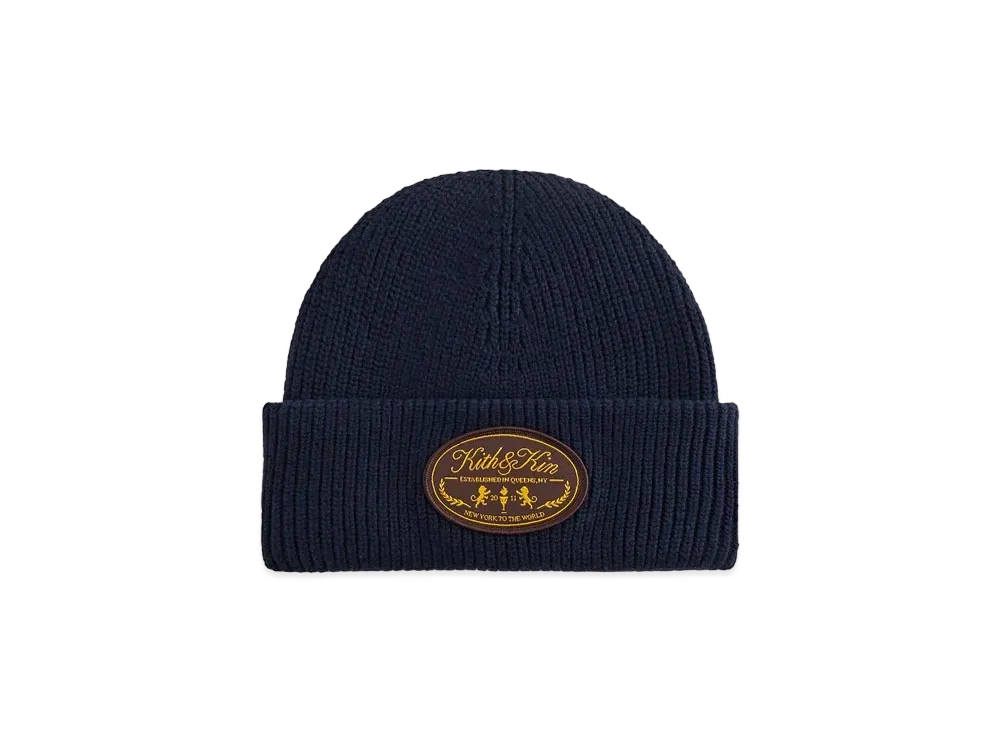Kith Lion Crest Mia Beanie "Nocturnal"