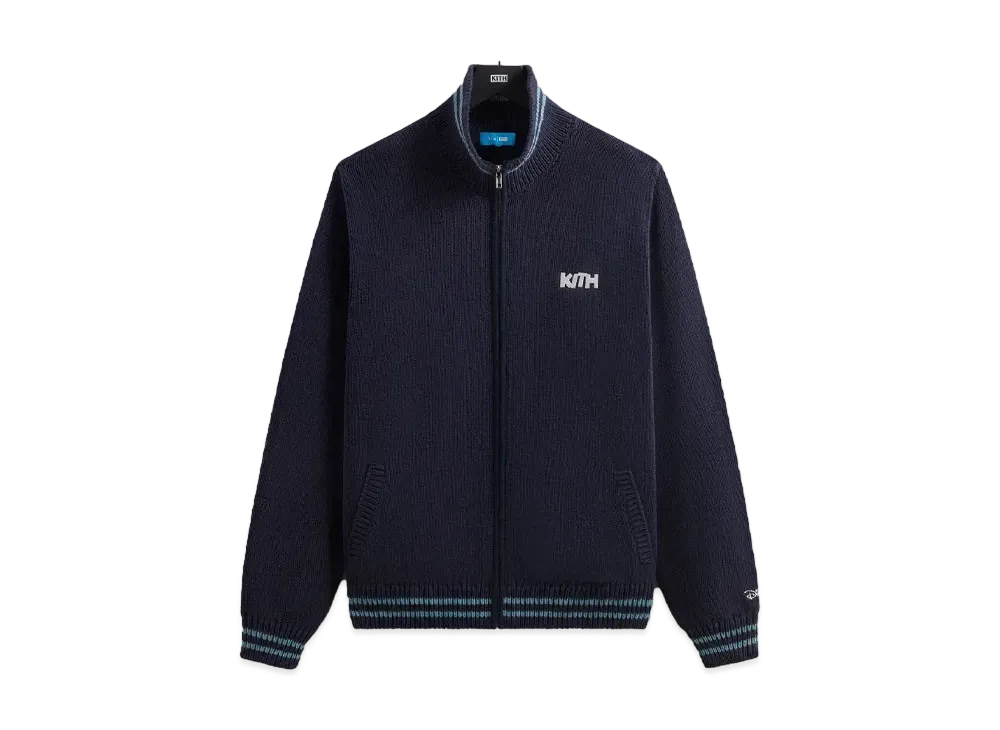 Kith x Disney For Donald Duck Full Zip Wyona Sweater "Nocturnal"