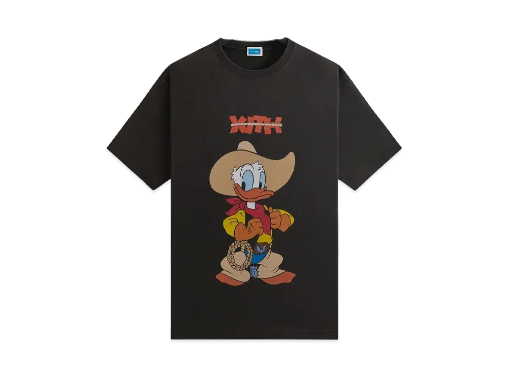 Kith x Disney For Donald Duck Cowboy Vintage Tee 