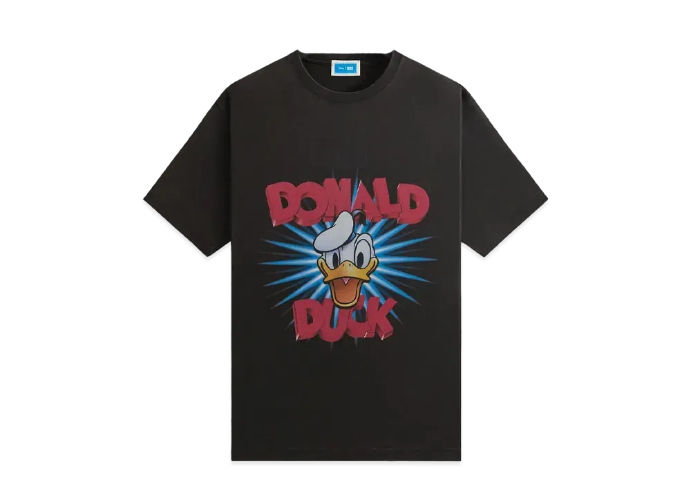 Kith x Disney For Donald Duck Show Vintage Tee "Black"