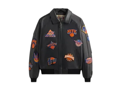 Kith x AVIREX for New York Knicks Icon Jacket "Black"