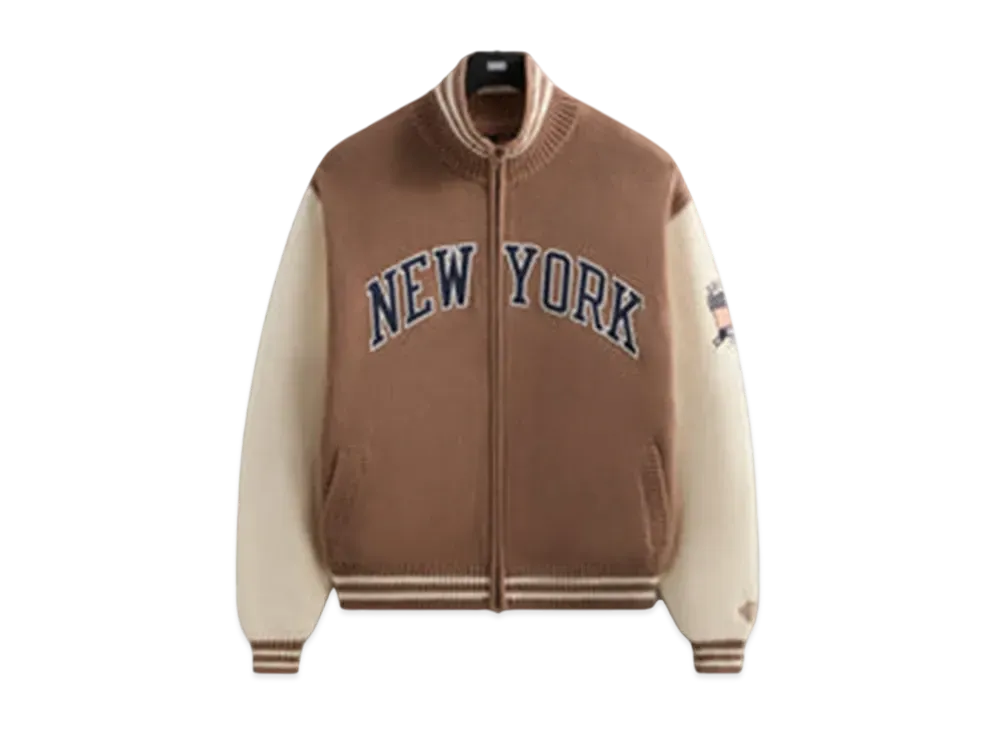 Kith x AVIREX for New York Knicks Wings Wyona Full Zip Sweater "Stock"