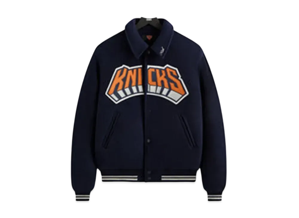 Kith x New York Knicks Empire Wool Coaches Jacket "Nocturnal"