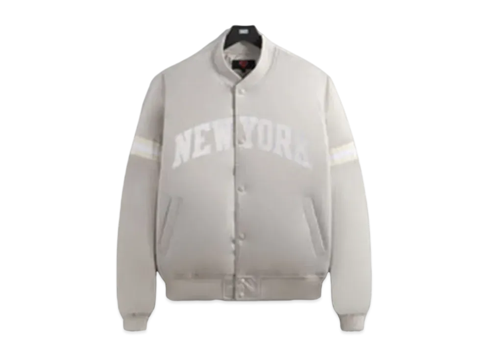 Kith x New York Knicks Empire Satin Bomber Jacket "Wake"