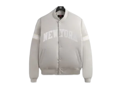 Kith x New York Knicks Empire Satin Bomber Jacket "Wake"