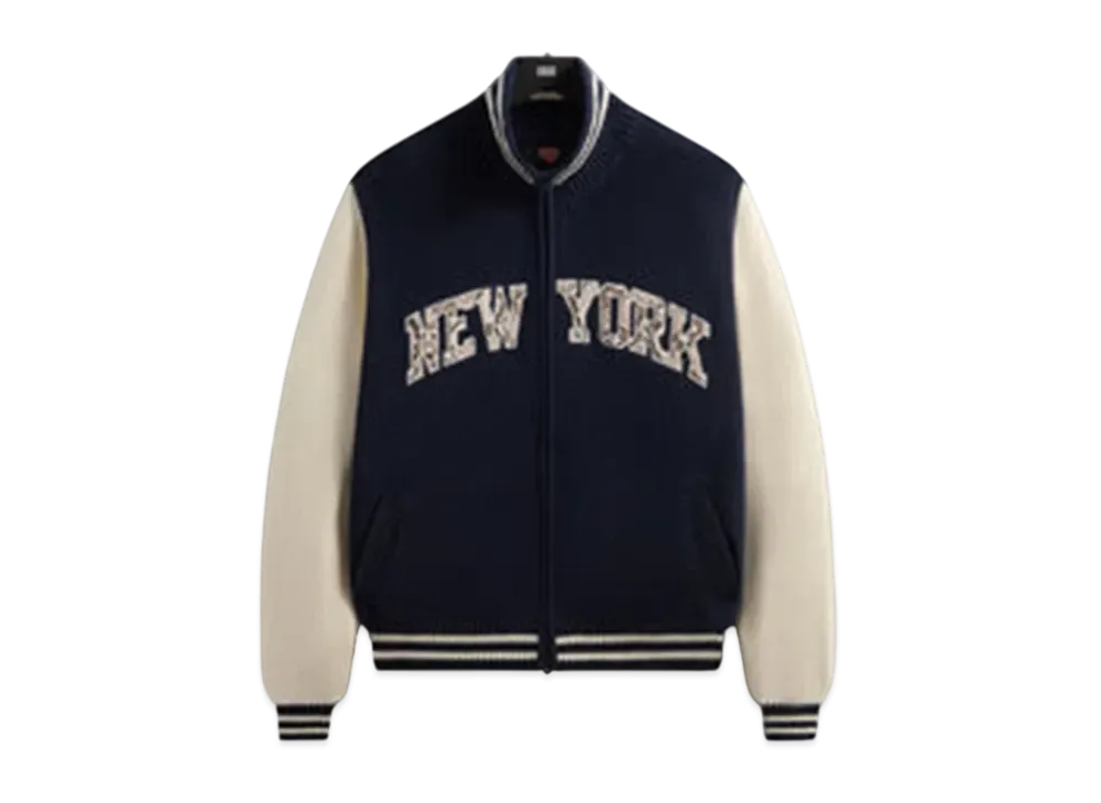 Kith x New York Knicks Wyona Full Zip Sweater "Nocturnal"