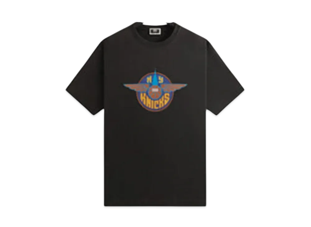 Kith x New York Knicks Wingman Vintage Tee "Black"