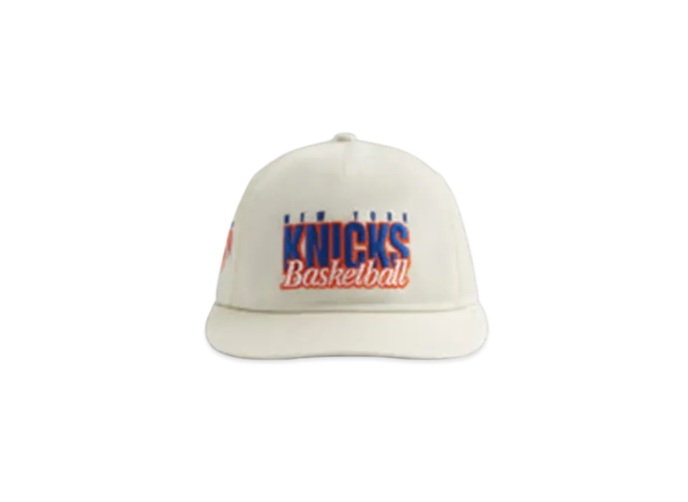 Kith x New Era x New York Knicks Wrinkle Nylon 9FIFTY Snapback "Sandrift"