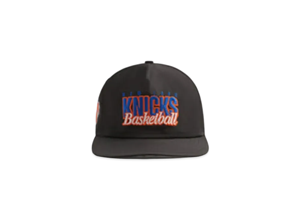Kith x New Era x New York Knicks Wrinkle Nylon 9FIFTY Snapback "Black"
