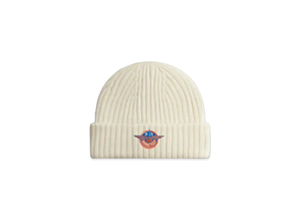 Kith x New York Knicks Wings Logo Beanie "Sandrift"