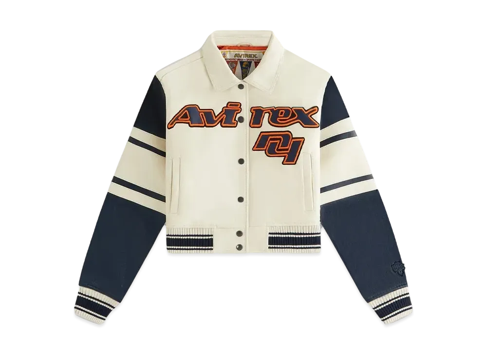 Kith Women x AVIREX x New York Knicks Icon Jacket "Sandrift"