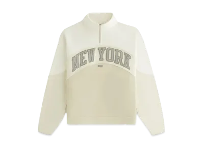 Kith Women x New York Knicks Hunter III Panelled Quarter Zip "Sandrift"