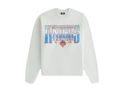 Kith Women x New York Knicks Ashwin Crewneck "Light Heather Grey"