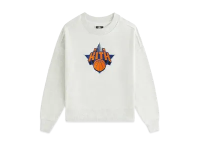 Kith Kids x New York Knicks Empire Nelson Crewneck "Light Heather Grey"