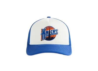 Kith Kids x New Era x New York Knicks Skyline Trucker Cap "Royal"