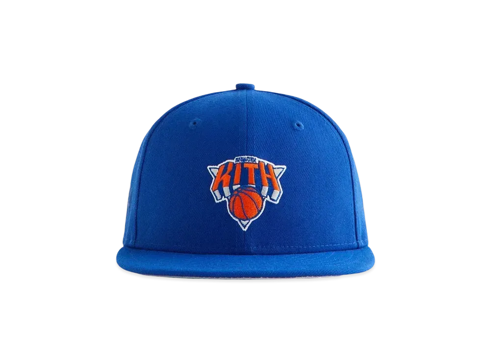 Kith Kids x New Era x New York Knicks Superman Snapback "Royal"
