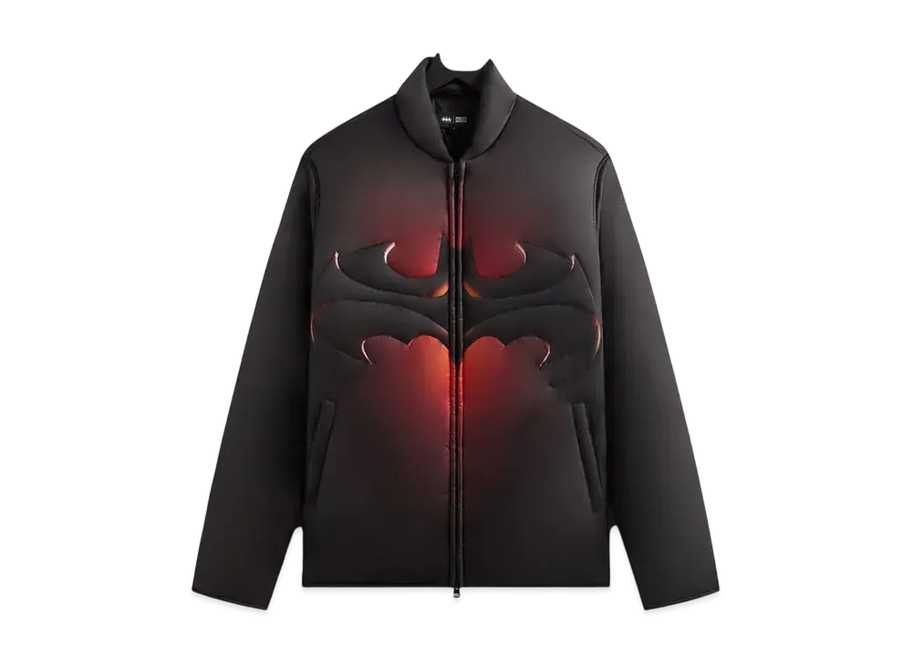 Kith x Batman Brixton Quilted Puffed Jacket "Black"