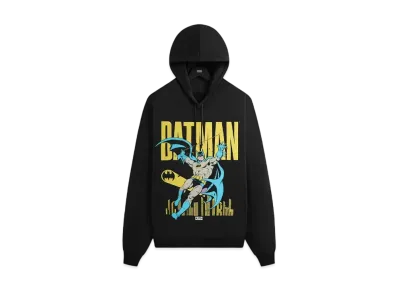Kith x Batman Classic Vintage Nelson Hoodie "Black"