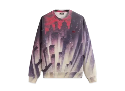 Kith x Batman Animated City Vintage Nelson Crewneck "Allure"