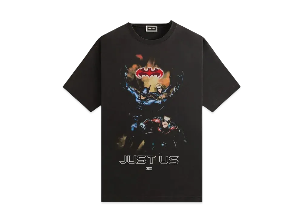 Kith x Batman Just Us Vintage Tee "Black"