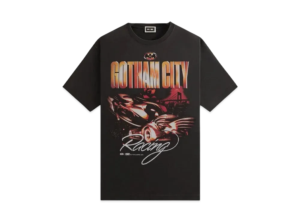 Kith x Batman Batmobile Vintage Tee "Black"