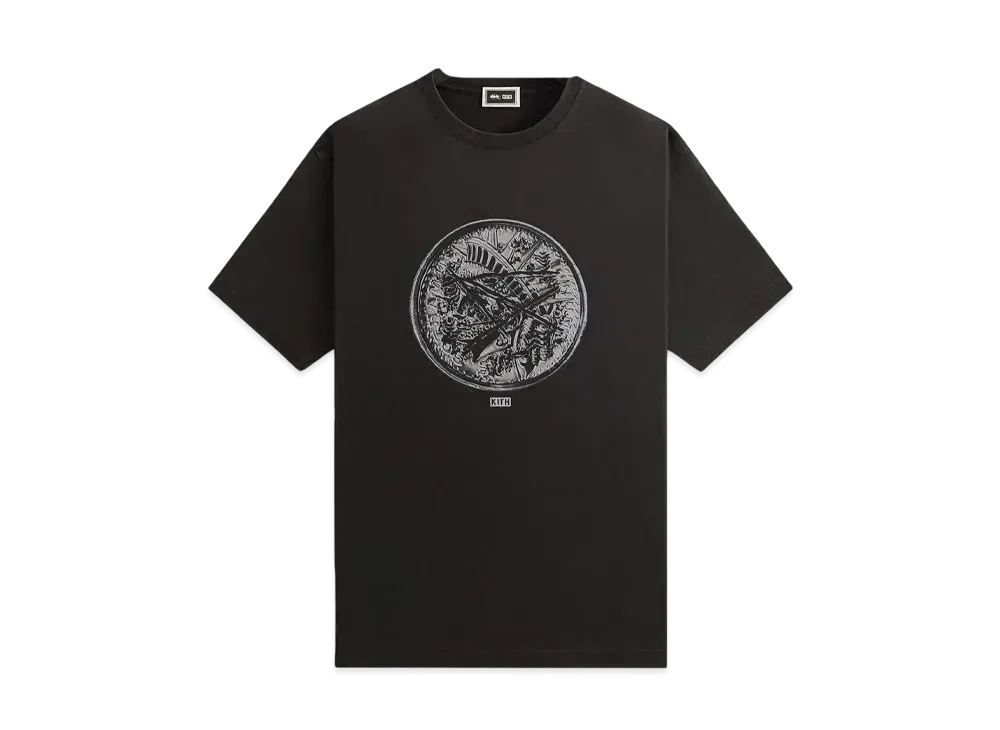 Kith x Batman Coin Vintage Tee "Black"
