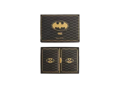 Kith x Batman Two Pack Poker Card Set "Black"