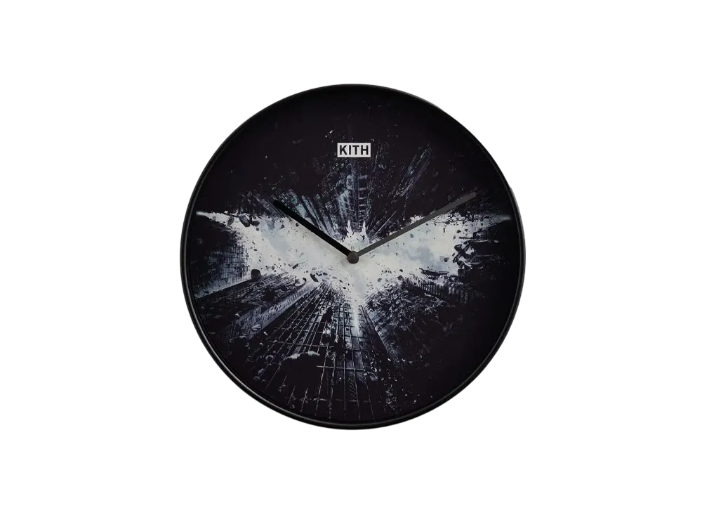 Kith x Batman Dark Knight Wall Clock "Black"