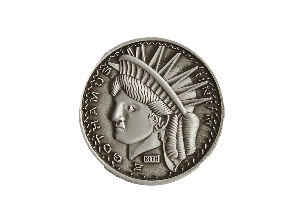 Kith x Batman Harvey Dent Two Face Coin "Multi"